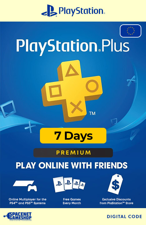 PlayStation PS Plus Premium 7 Dana [EU] CD-Key